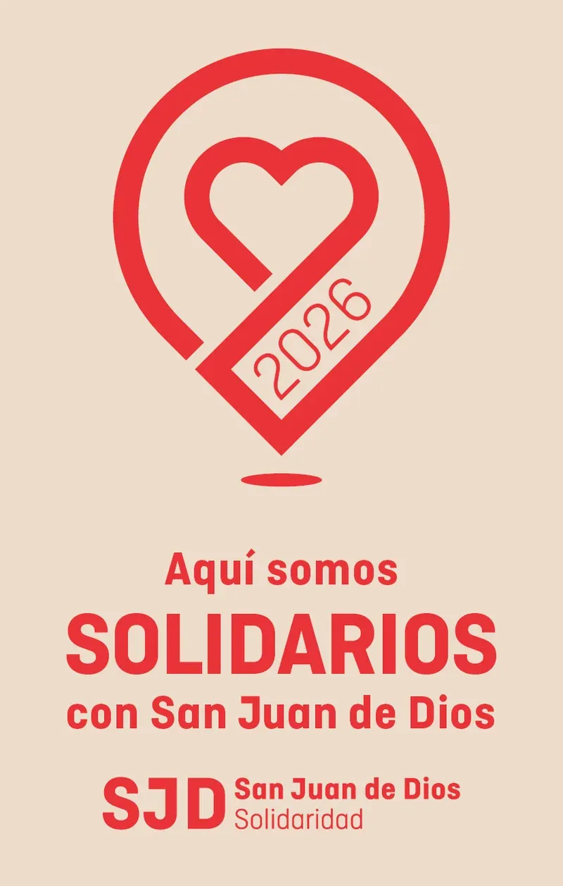 Distintivo «Aquí somos solidarios con San Juan de Dios» 2026
