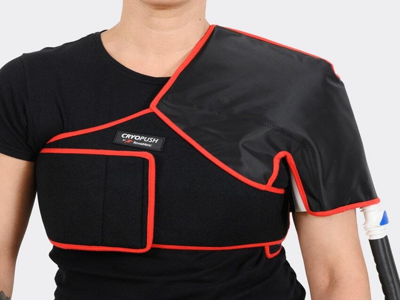 Crioterapia aplicada en hombro